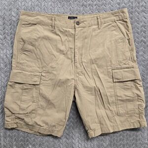 Levi's Mens Size 38 Cargo‎ Shorts Ripstop Khaki Tan 10" Inseam